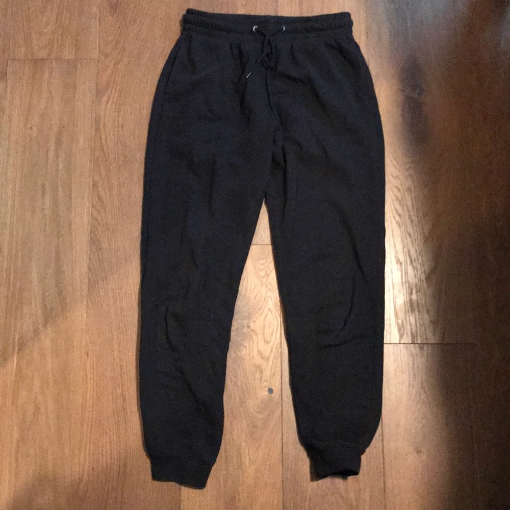 Black joggers